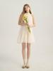 Sinseuden Milk Halterneck Mini Dress