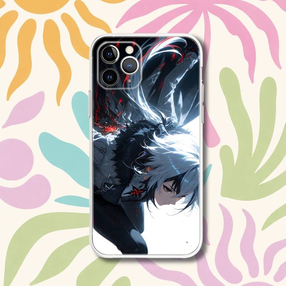 Arlecchino G-Genshin Impact Phone Case For iPhone 17,16e,16,15,14,13,12,11 Mini Pro Max X,XR,XSMAX 8,7 Air Plus Transparent Soft