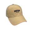 Boston Letter Embroidered Baseball Cap With Breathable Cotton For Casual Streetwear