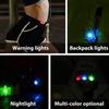 Running Light Clip Bright Led Backpack Clip-on Lamp For Outdoor Sports Flashing Warning Bicycle Spoke Light Cycling Accessory