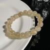 Jingxi Crystal Natural Venus Rutilated Quartz Bracelet - Golden Rutilated Quartz Beaded Bracelet