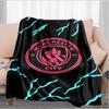 City Football Club Printed Throws Blanket Soft Flannel Blankets for Couch Bed Gifts for Men Women Picnic Blanket Christmas Gifts