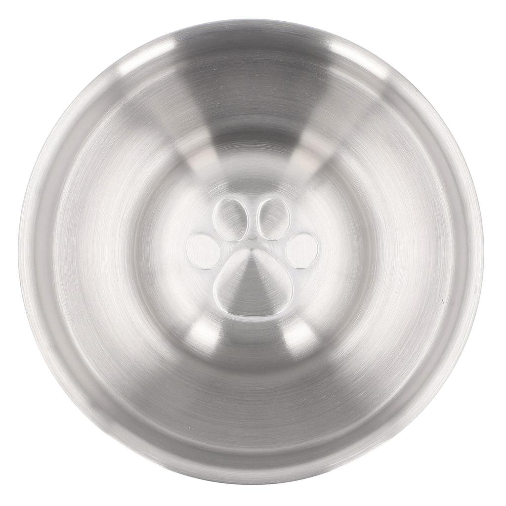 Pet Slow Feeder Bowl Stainless Steel Dog Feeding Bowl Slip Resistant Bottom Slow Down Eating Bowl for Large Sized Dogs