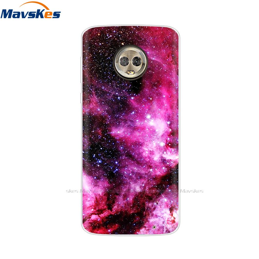 Silicon Case For Moto G6 Plus Case Full Protection Soft Tpu Back Cover On For Motorola MotoG6 G6 Play Bumper Phone Shell Coque