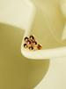 Minimalpiercing 14K Grape Flower Piercing Earrings