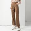 Fanzhen Women's Wrinkle-Free Drapey Straight-Leg Casual Pants