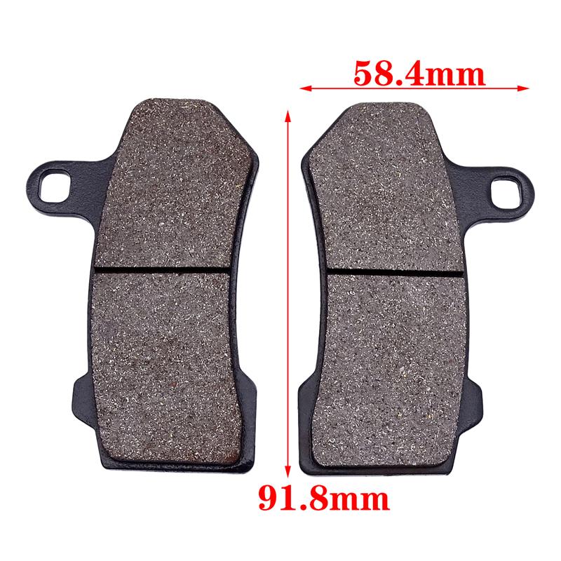 3 Pair Motorcycle Front And Rear Brake Pads Kits For Harley V-Rod Street & Night Rod Muscle (2005-2014) VRSCR VRSCD Brake Disks