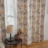 Suminoe MOOMIN Tiny Flower Curtain, Drape, 1 panel, 100 x 178 cm, GR 323-76006