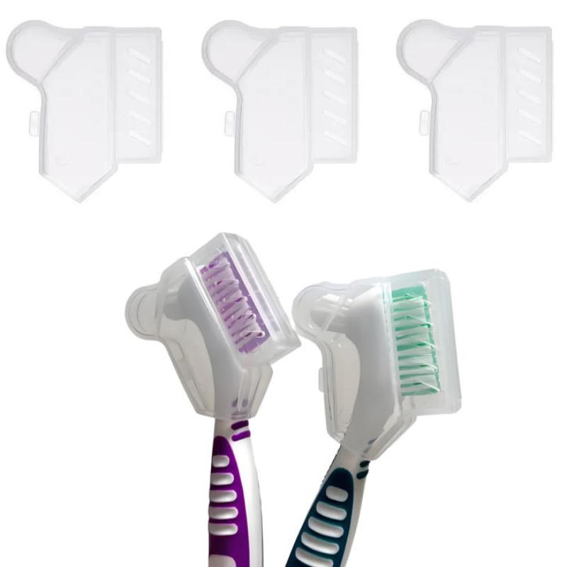 3/1Pcs Dental Brush Protector Covers Breathable With Vent Holes Portable Dental Brush Head Storage Case Home Or Travel