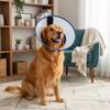 Breathable Dog Elizabethan Collar Prevent Biting Adjustable Dog Cone Collar Stop Scratching Licking Protection Recovery Collar