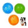 YFFSFDC Dog Toy, Chewing Toy, Dog Ball Sound Toy, Natural Rubber, Elasticity, Durable, Stress Relief, For Training, Suitable for Small and Medium