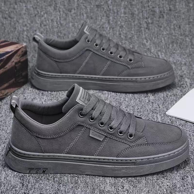 Men's Shoes Spring Labor Protection Waterproof Versatile Casual Work Shoes Thick Soled Men's Board Shoes 2025 New Edition