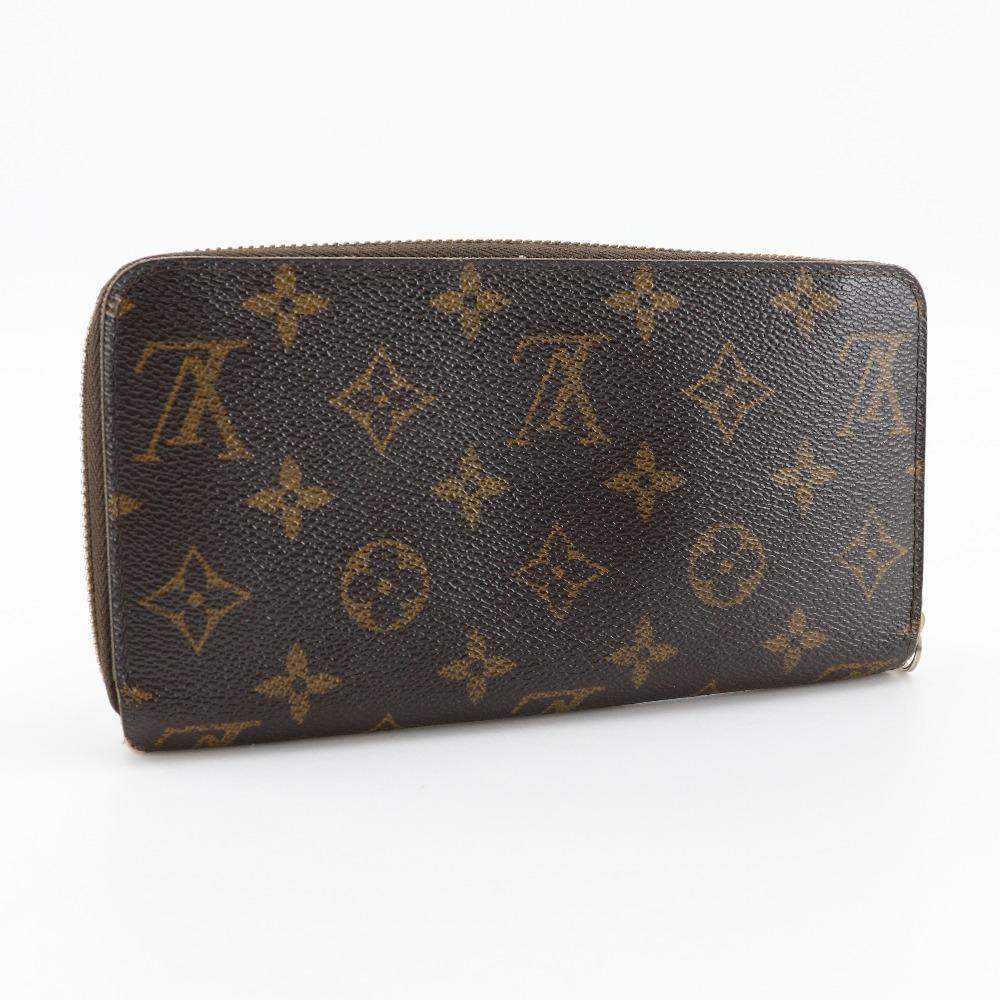 LOUIS VUITTON Zippy wallet Purse M60017 Brown Monogram canvas Women Used