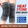 1Pair Breathable Graphene Knee Pads Non-Slip Knee Protective Cover  for Middle-aged and Elderly