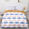 Tribal Duvet Cover Set Secret Tribe Pattern In Bohemian Style Decorative Polyester Bedding Set with Pillowcase King Queen Size