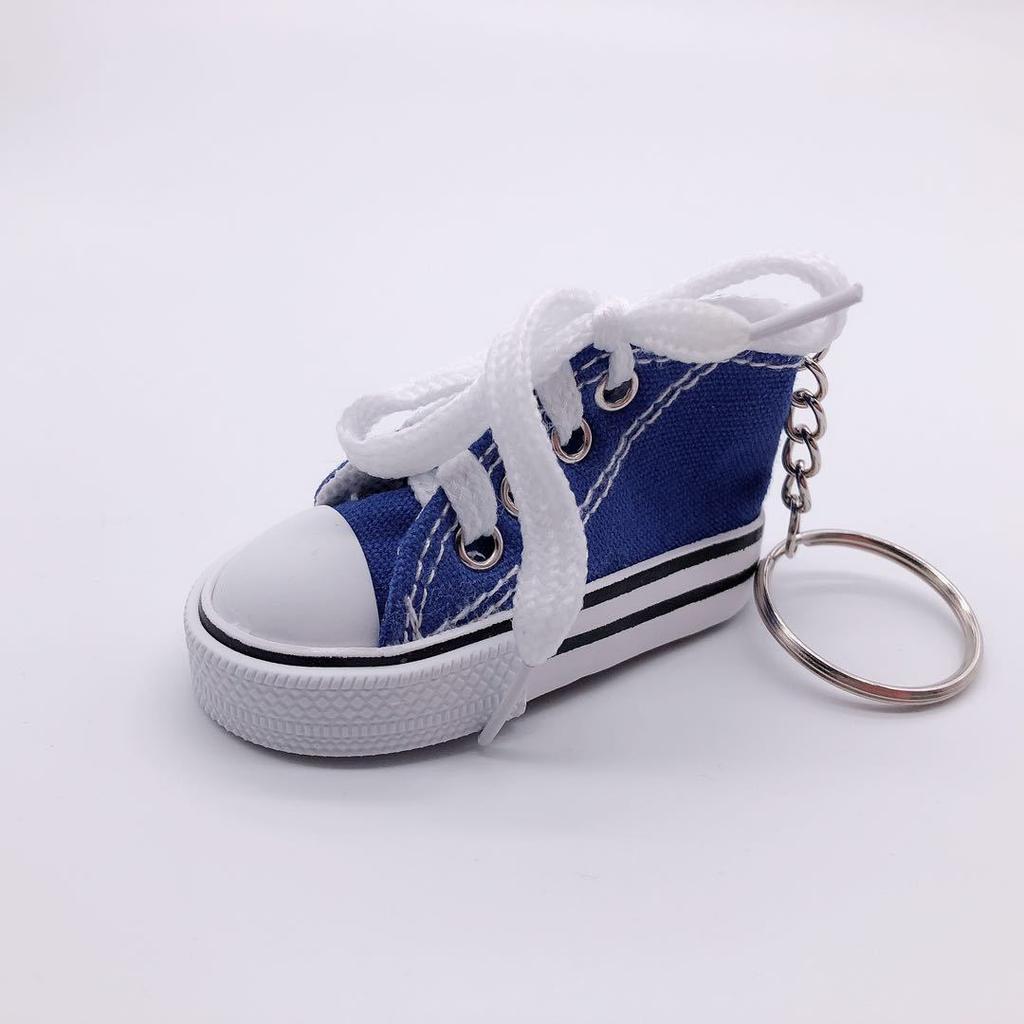 Mini-Leinwand kleine Schuhe Mode Fahrrad Motorrad Fußstütze kleines Brettschuh-Anhänger Simulation Schuh-Schlüsselanhänger