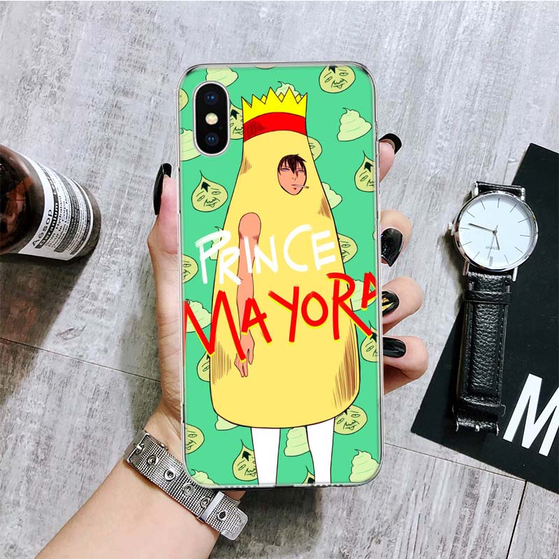 Gintama Funny Japan Anime Phone Case For iPhone 11 12 13 14 Pro XS XR X Max 7 8 6 6S Plus Mini + 5 SE Pattern Customized Coque