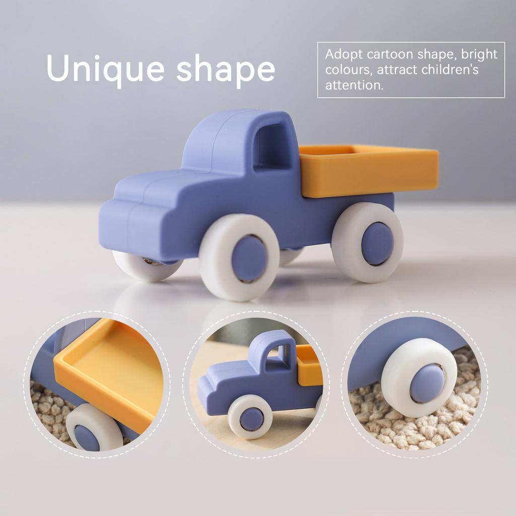Baby Educational Teether Toy Car For Early Learning And Development Encouraging Cognitive Skills And Motor Abilities