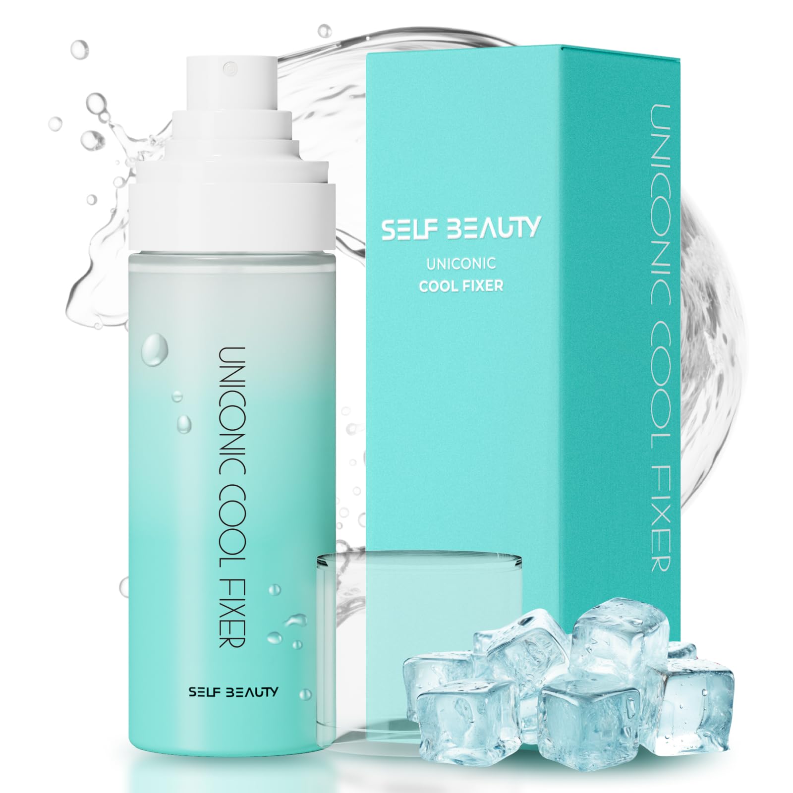 

SELFBEAUTY Unicorn Cool Makeup Fixer 100мл Фиксатор для макияжа Охлаждающий Портативный Корейская косметика Японский Мист, Тип, [Официальный продукт]