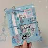 M5 5 Holes Pink Blue Love Cowboy Loose leaf Ledger High Beauty Portable Pocket Notebook