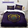 FC Erzgebirge Aue  Pattern Bedding Quilt Set  Home Decoration  Gift (1 * Duvet Cover + 2 * Pillowcase  Without Core)