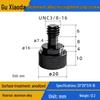 Aluminum Alloy 3/8" Microphone Stand Mic Clip Shockproof Adapter Screw