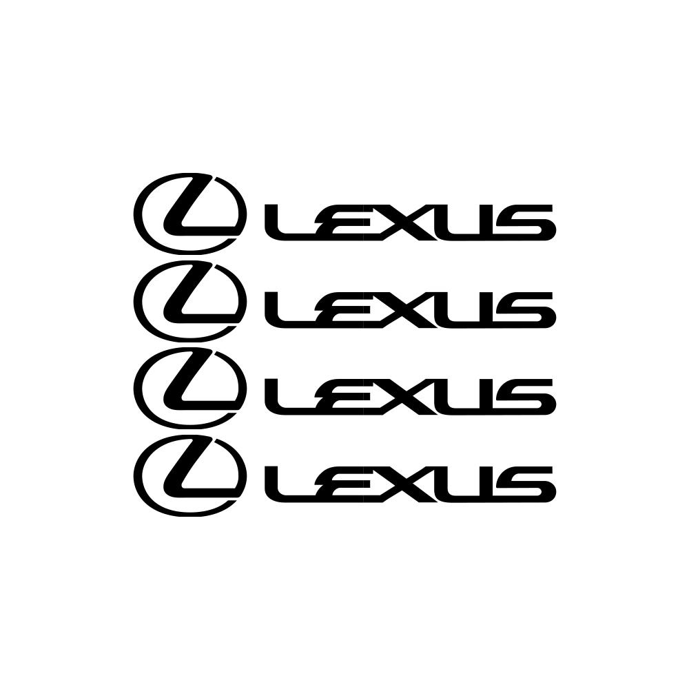 

4Pcs Car vinyl Styling Door Handle Decor Stickers Decals Accessories For Lexus LS LC IS350 ES300h ES300 IS220d NX350h RX CT200h чёрный