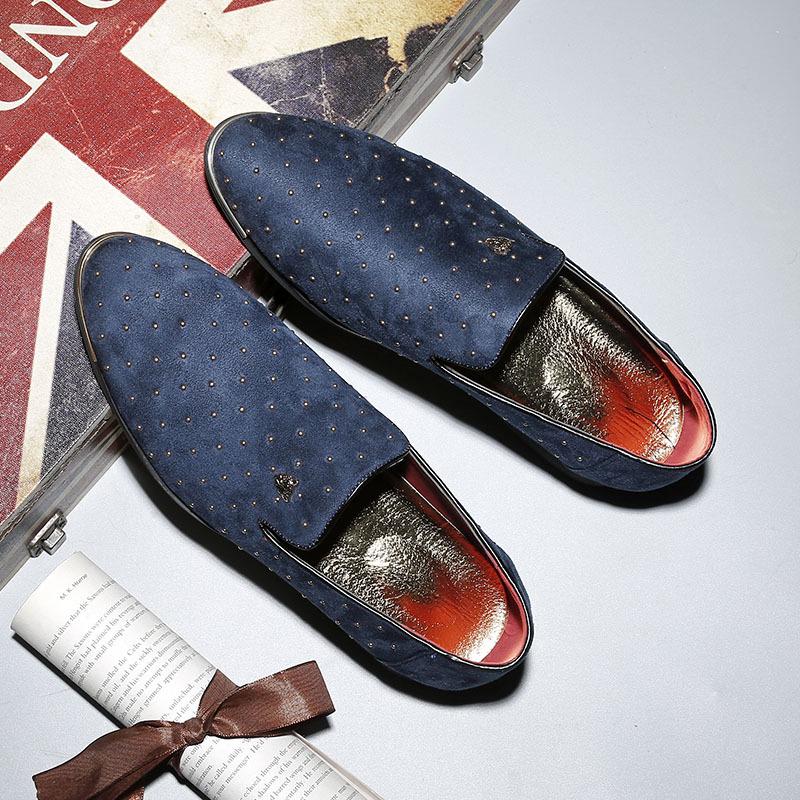 

Замшевые кожаные оксфорды мужские туфли деловые туфли с острым носком деловые свадебные повседневные туфли большие размеры 38-48 46 синий