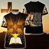 Summer Hipster Men T-shirt Jesus and Knights Templar 3D Printed Harajuku Short Sleeve T Shirts Unisex Casual Tops XXS-6XL