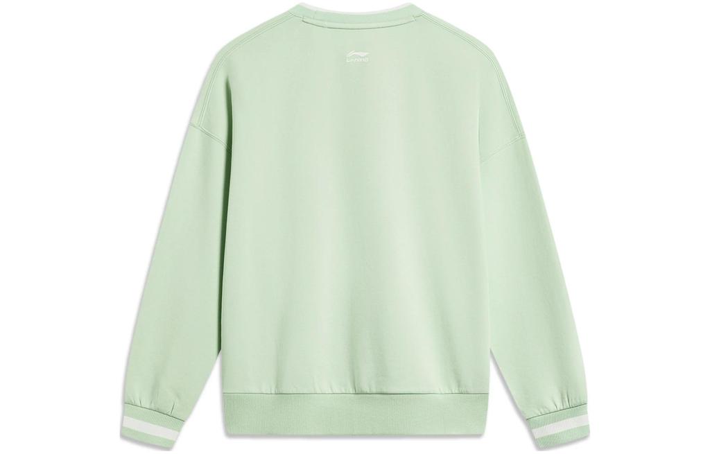 Li Ning Sports Life Collection Sweatshirt Women's Bamboo Green AWDT374-2