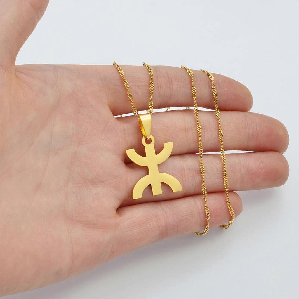 Afrikanischer Berber Symbol Anhänger Halskette Afrikanischer Berber Stil Schmuck
