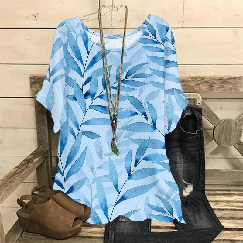 

Большие размеры Женская 3D-печатная свободная футболка с длинными рукавами Модные женские рубашки 7XL