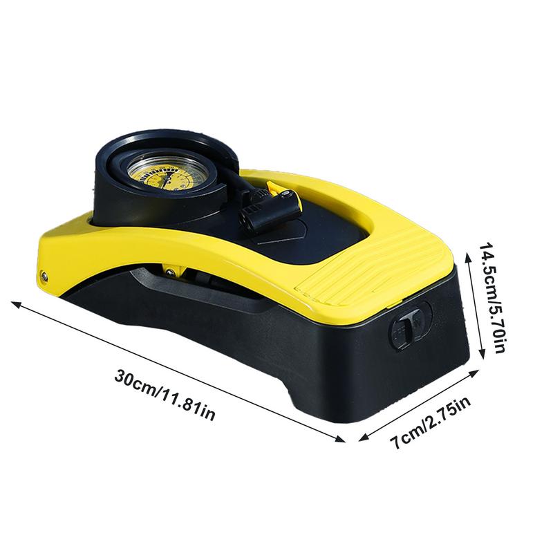 Foot Pump For Inflatables High-pressure Bike Floor Pump Double Cylinder Inflatable Tool For Basketballs Footballs Air Mattresses