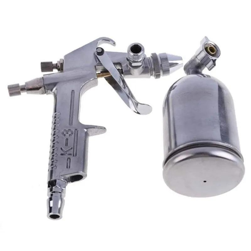Professional Mini 125ml Air Spray Gun 0.5mm Nozzle Pneumatic Airbrush Kit for Car Painting Furniture Refinishing DIY Repair