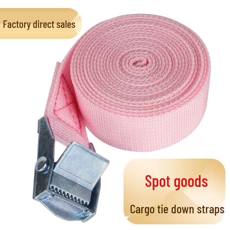 Adjustable Zinc Alloy Velcro Cargo Strap