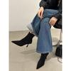 Pointed Short Boots Women's Autumn and Winter 2025 New Women's Boots Thin Heel Boots Short Boots Thin Boots Martin Boots High Heels