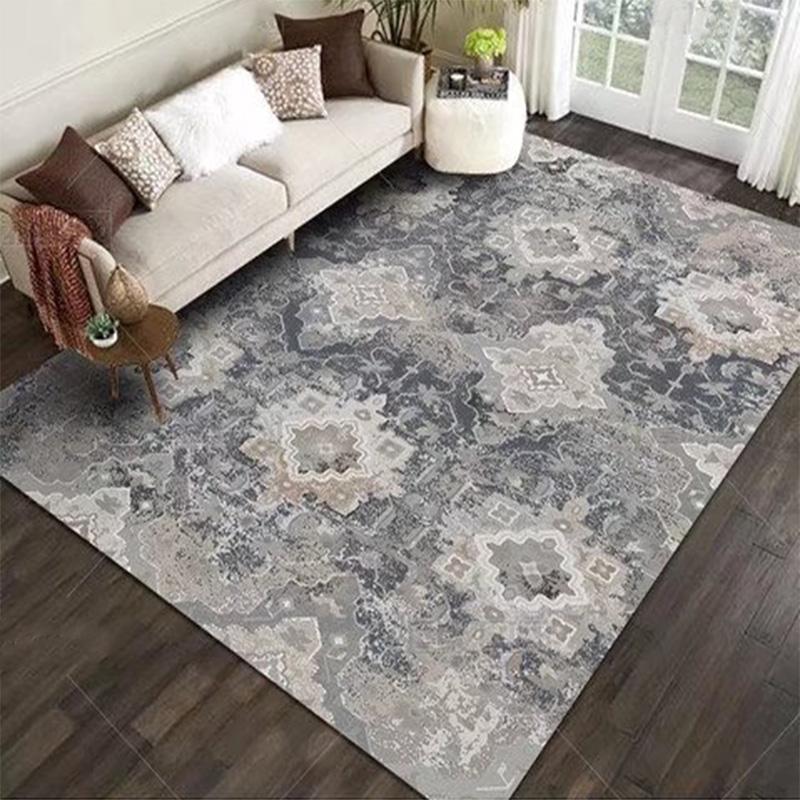 Persian Vintage Carpet for Living Room Old Style 200x300 Lounge Rug Bedroom Decor Large Bedside Carpet Washable Non-slip Mats