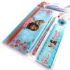 Frozen [N2063] - 'Frozen - Reine Des Neiges' Turquoise Red Stationery Set (5 Pieces)