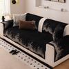 New Sofa Cover Non-Slip Light Luxury High-End Sofa Towel Straight Row Three-Person Seat Cushion Cover Universal In All Seasons
