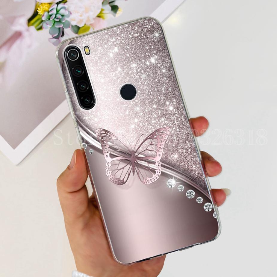 For Xiaomi Redmi Note 8 Case Redmi Note 8T Clear Silicone Soft Slim Phone Case For Xiaomi Redmi Note 8 Pro Note8 Back Cover Capa