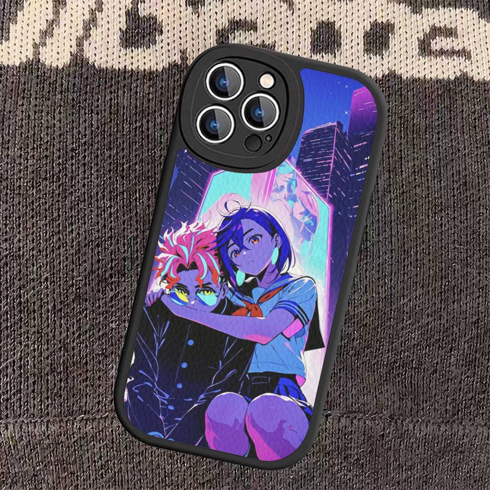 

Dandadan Japanese Anime For iPhone 16 15 14 13 12 11 Pro Max Plus Leather Phone Case iphone 13