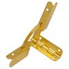 Retro Wooden Box Seven-Character 90° Iron Hinge - Small Leaf Hinge for Airplane-Style Hardware