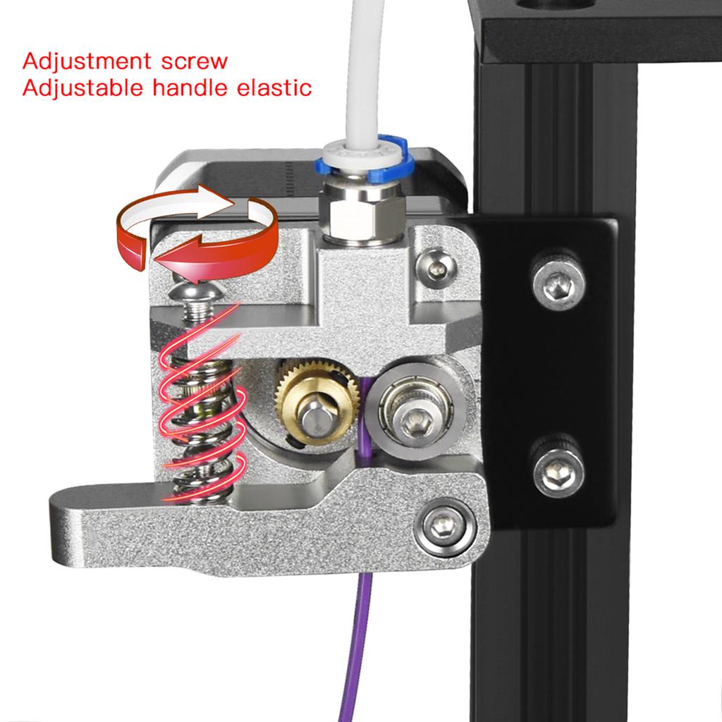 Upgraded CR 10 All Metal Extruder Aluminum MK8 Extruder Block Right Hand for 1.75mm Filament Ender 3 Ender 3 PRO CR 10