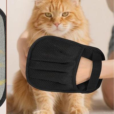 Pet Hair Removal Glove Pet Grooming Gloves Cat Hair Remover Electrostatic Cleaning Brush Dog Grooming Supplies For Carpet Car