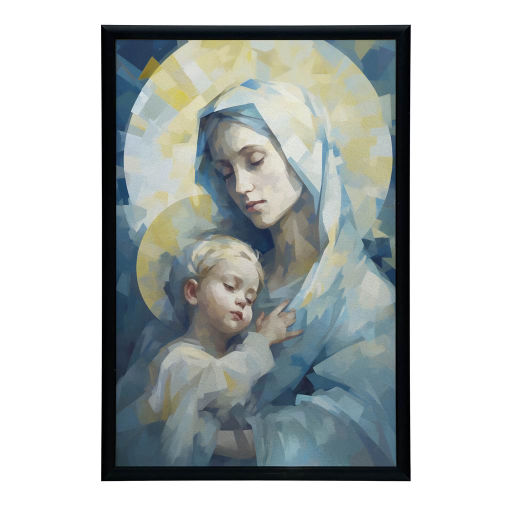 Matczyna Miłość: Maryja Z Dzieciątkiem Jezus Matczyna Miłość: Maryja Z Dzieciątkiem Jezus, 70X100 Cm, Bez Ramy, Papier Matowy 230 Gsm