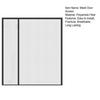 Left Right Side Opening Wide Magnetic Screen Door Scratch-Resistant Universal Fit Easy To Install Magnetic Closure Sliding Mesh French Door Screen