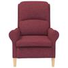 Armchair Burgundy Fabric
