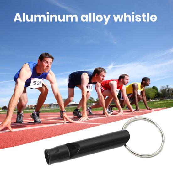 3Pcs Training Whistles Compact Size Loud Crisp Sound High Decibel Rustproof Portable Aluminum