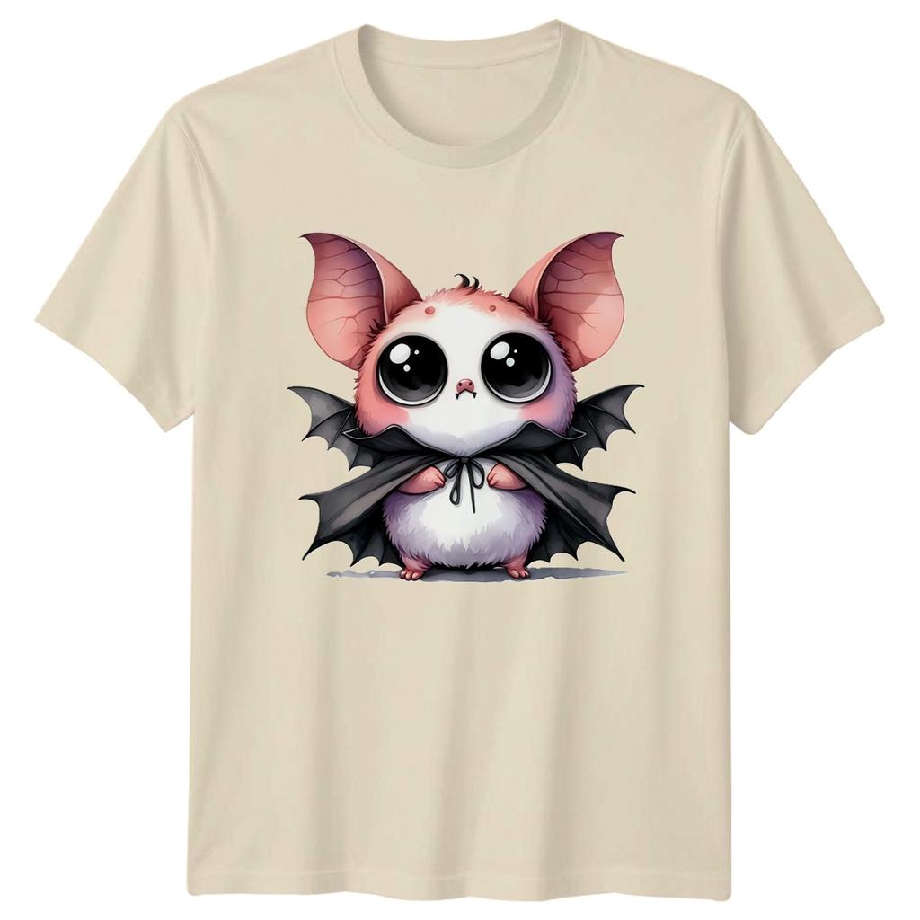 Cute Halloween Bat Animals Unisex T-shirt Graphic Top Unisex T-shirt
