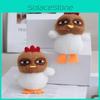 Adorable Cute Plush Chick Keychain Bag Charm Soft Toy Doll With Pp Cotton Filling